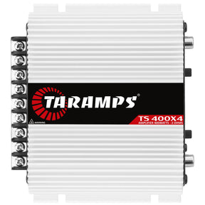 Módulo Amplificador Taramps TS 400x4 400W RMS 4 Canais 2 Ohms TS400