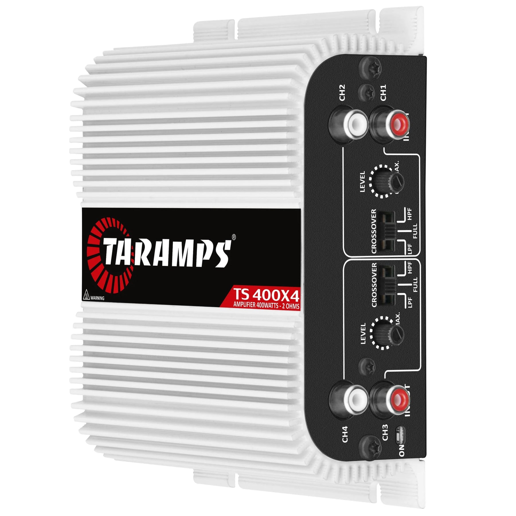 Módulo Amplificador Taramps TS 400x4 400W RMS 4 Canais 2 Ohms TS400