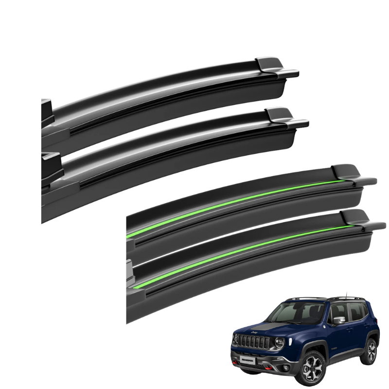 Lâminas de Limpador de Para-brisa para Jeep Renegade (2014-2023)