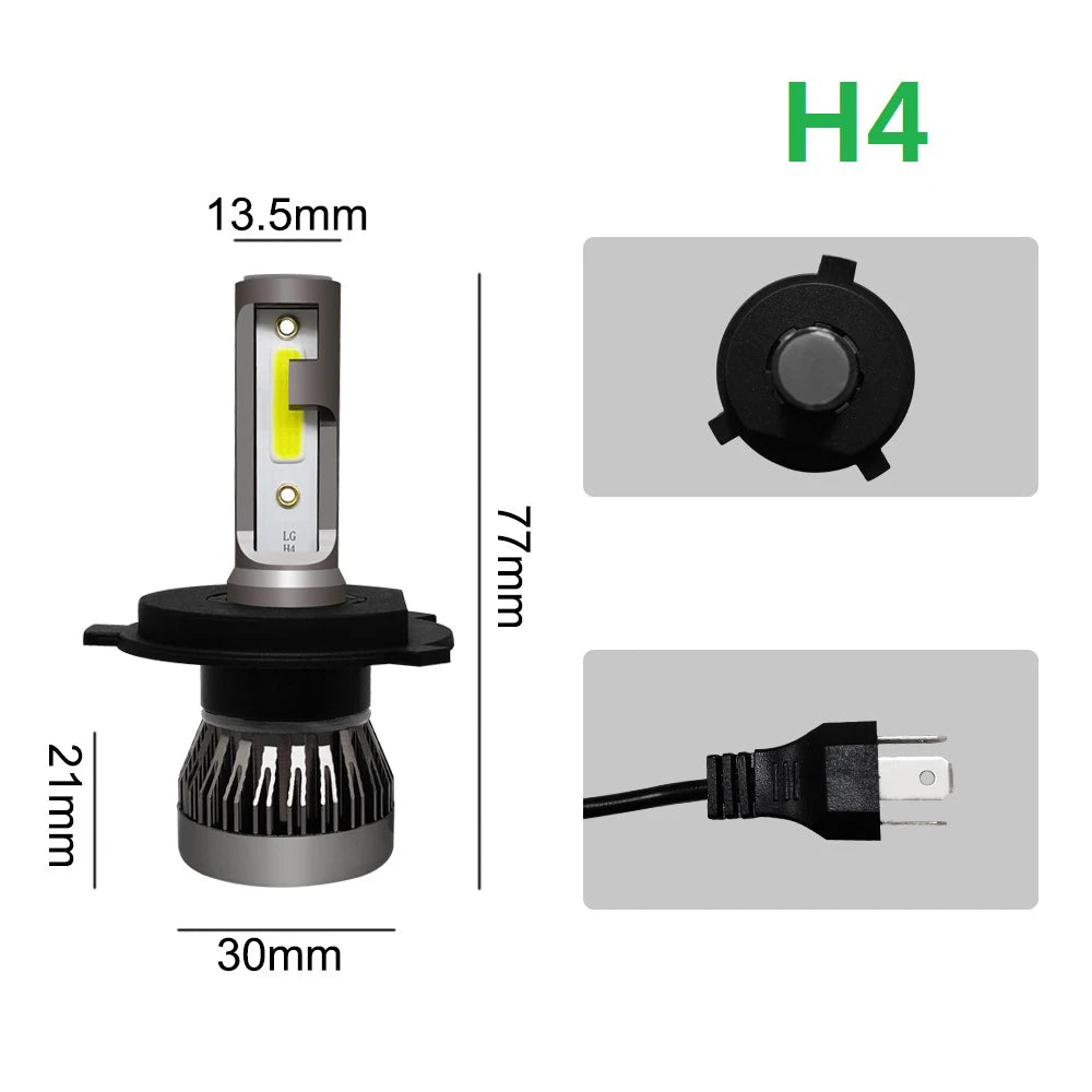 Kit de Lâmpadas LED para Faróis - 2 Peças